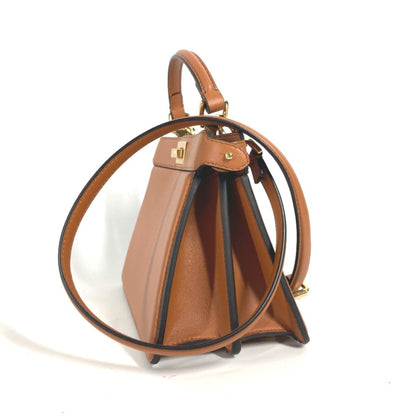 FENDI Handbag Shoulder Bag Leather