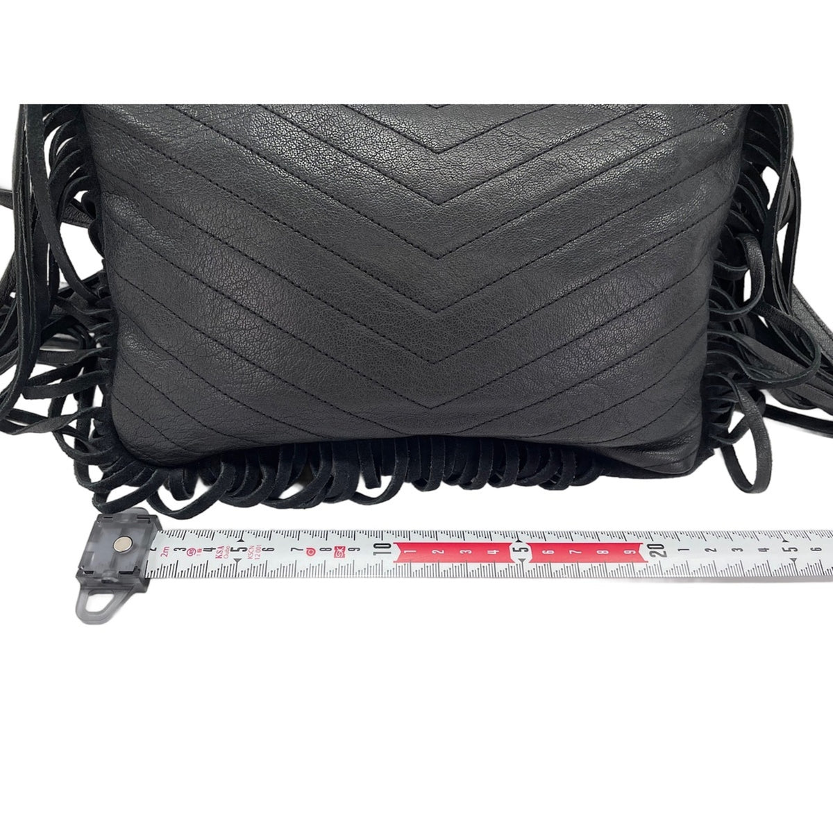 YVES SAINT LAURENT Shoulder Bag Black Clear