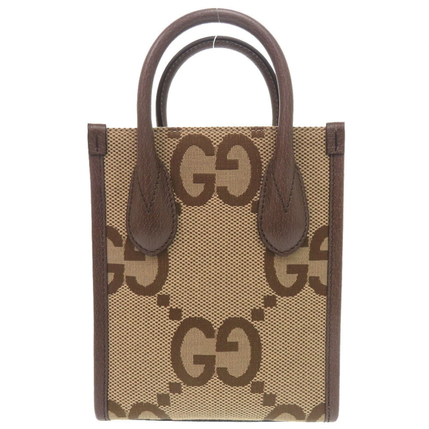 Canvas handbag canvas leather shoulder bag Gucci