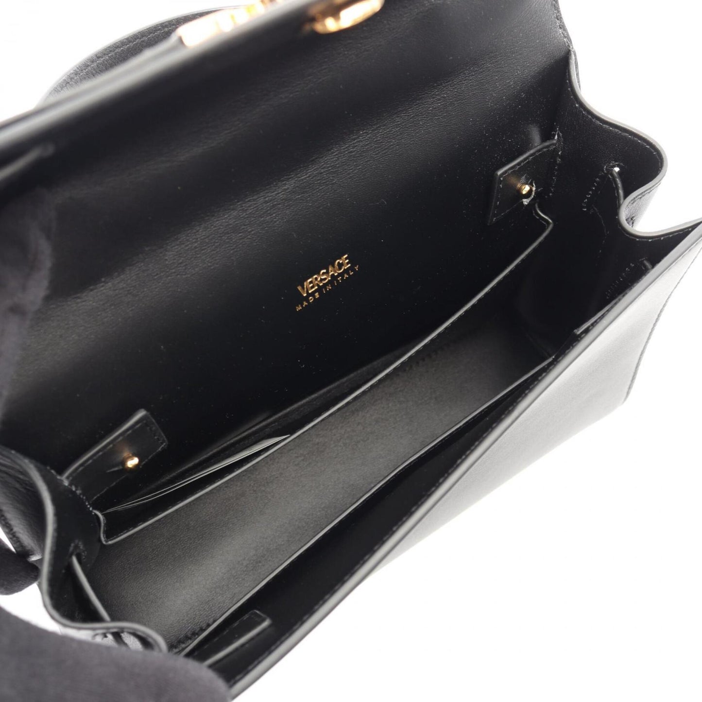 VERSACE Handbag Leather