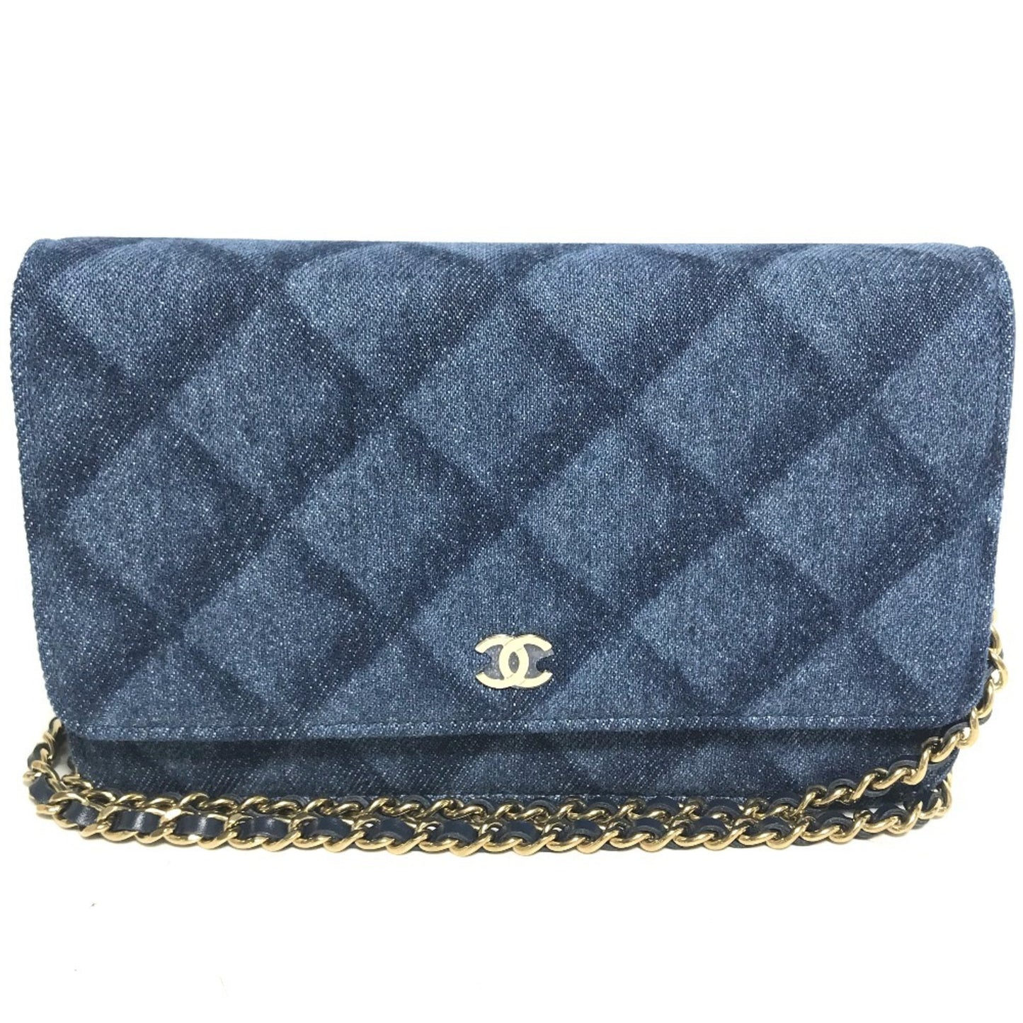 Shoulder bag denim by Chanel