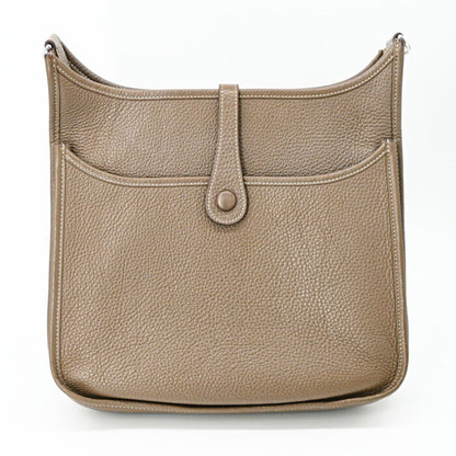 Clemence Leather Shoulder Bag By Hermes