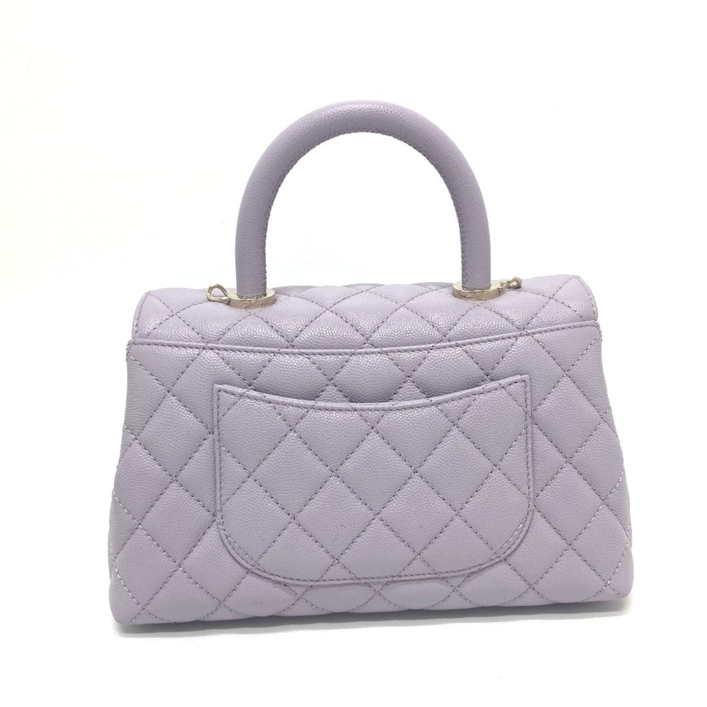 CHANEL Handbag Shoulder Bag Grained Calfskin