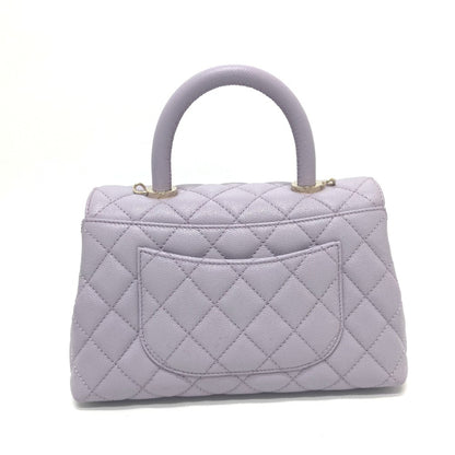CHANEL Handbag Shoulder Bag Grained Calfskin
