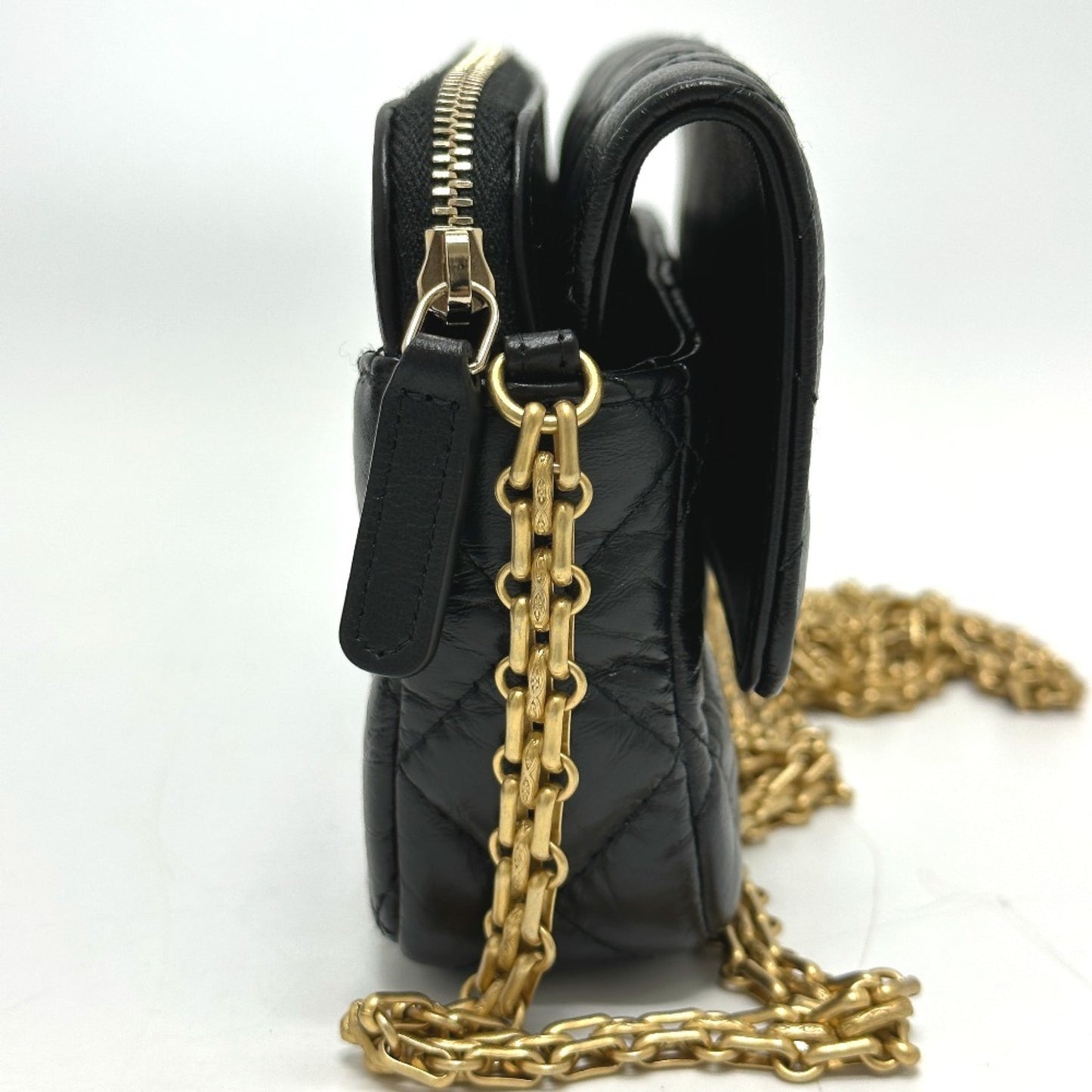 CHANEL Shoulder Bag Leather