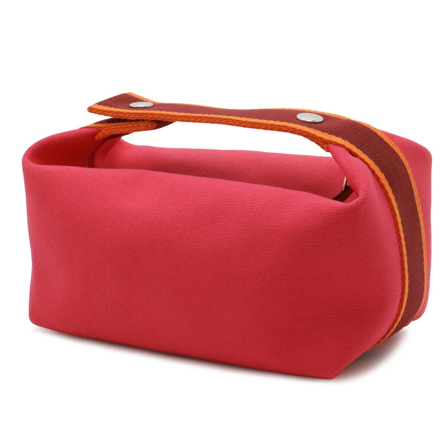 HERMES Handbag Pouch Canvas