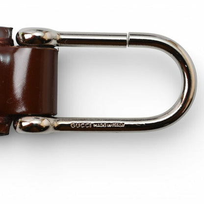 Gold plating keyring from Gucci