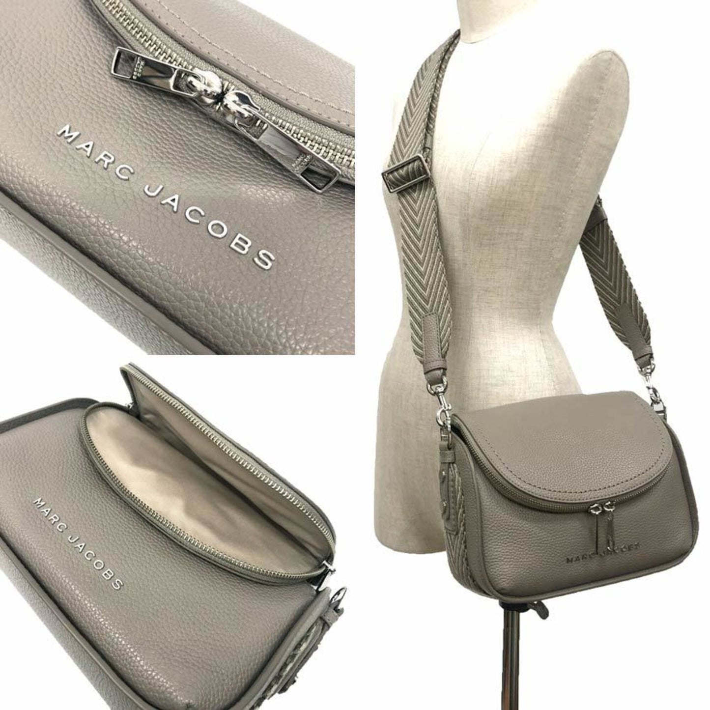 Leather messenger bag shoulder bag by Marc Jacobs