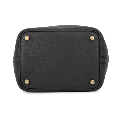 HERMES Handbag Taurillon Clemence Leather