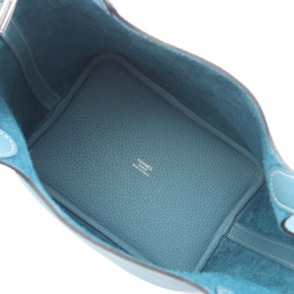 HERMES Handbag Taurillon Clemence Leather