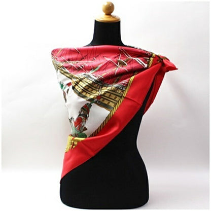 Hermes silk scarf