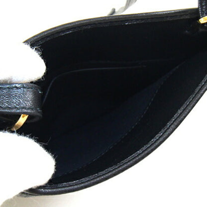 Pochette bag Miu leather shoulder