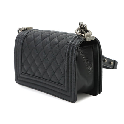 CHANEL Handbag Shoulder Bag Grained Calfskin