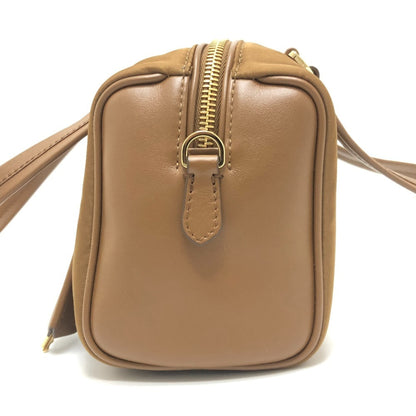 Nylon Leather Prada Bag Shoulder