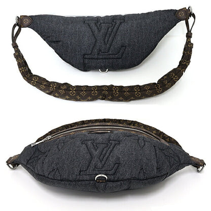 LOUIS VUITTON Crossbody Bag Shoulder Bag Nylon Leather