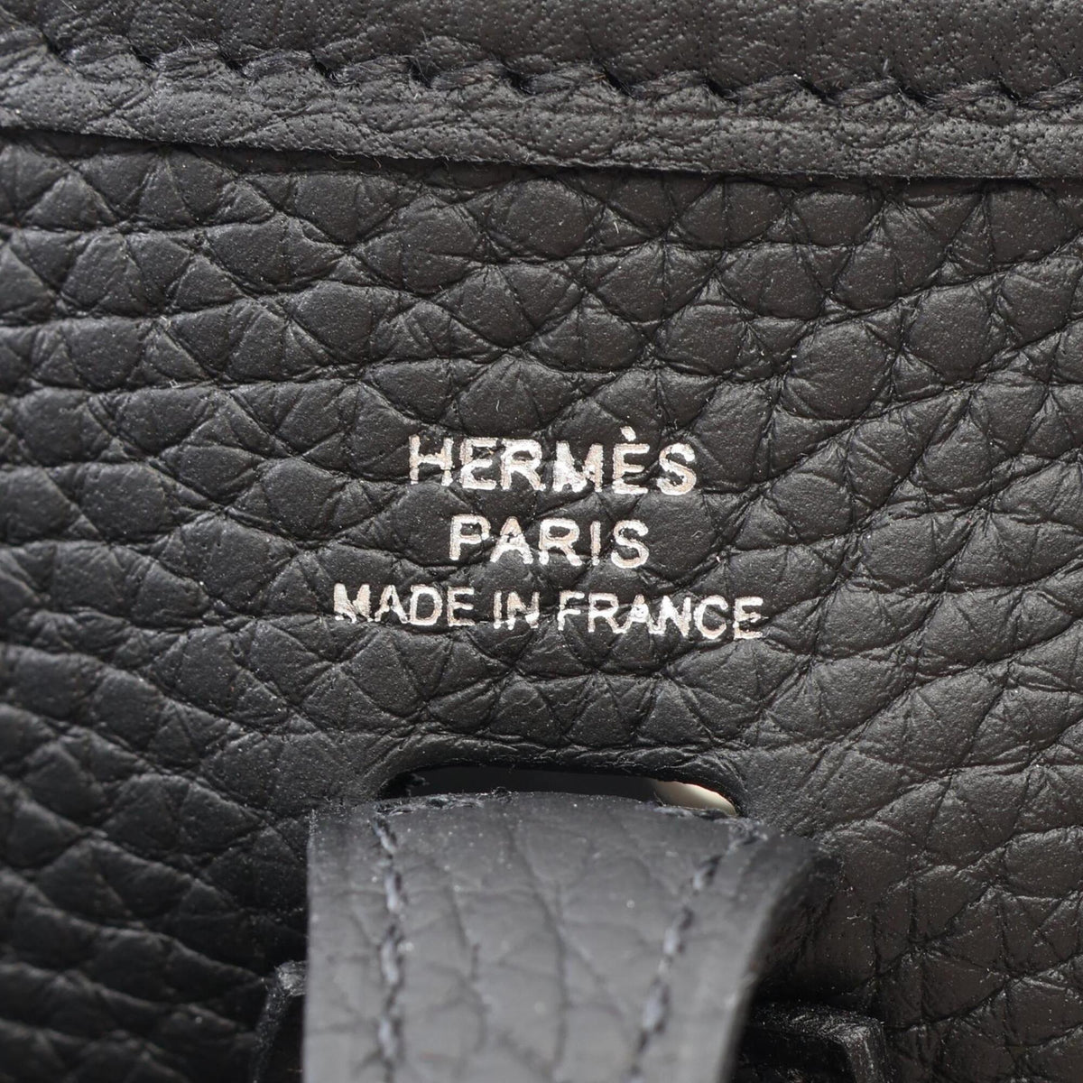 HERMES Handbag Shoulder Bag Taurillon Clemence Leather
