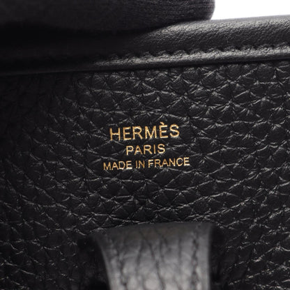 HERMES Shoulder Bag Taurillon Clemence Leather