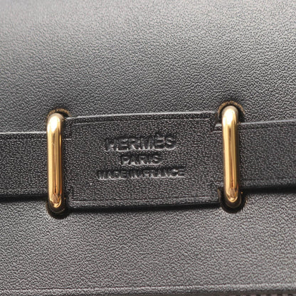 Hermes Handbag Shoulder Bag Toile H Leather