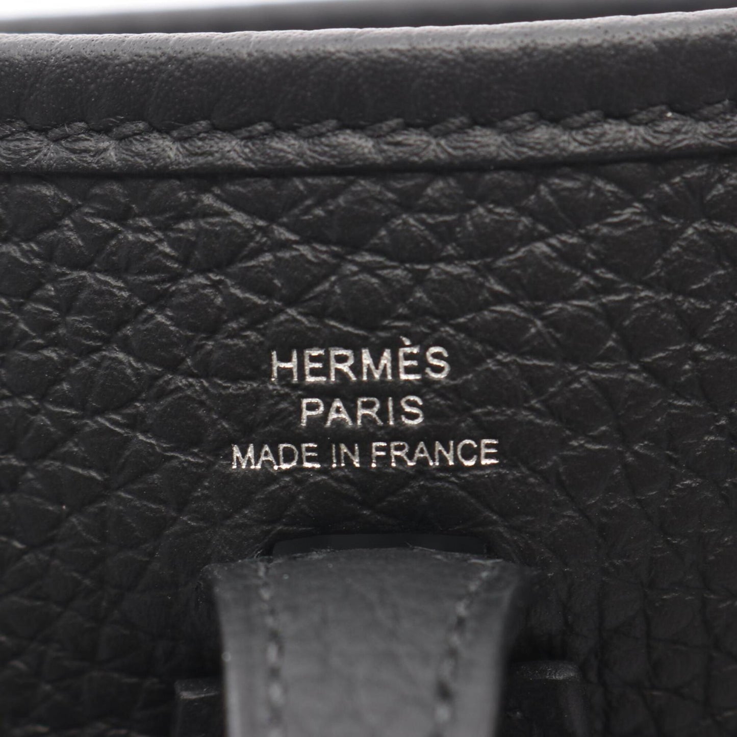Clemence Leather Taurillon Bag Shoulder Handbag Hermes