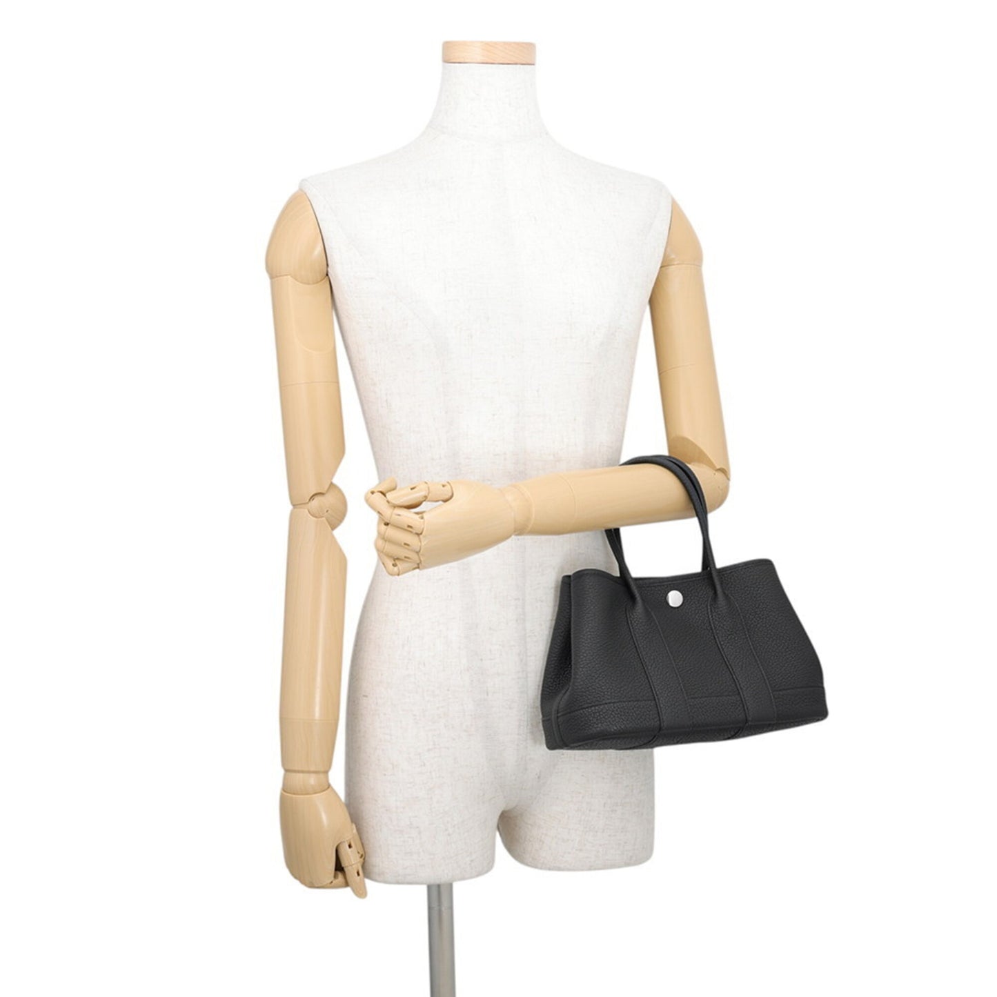 HERMES Tote Bag Negonda Leather
