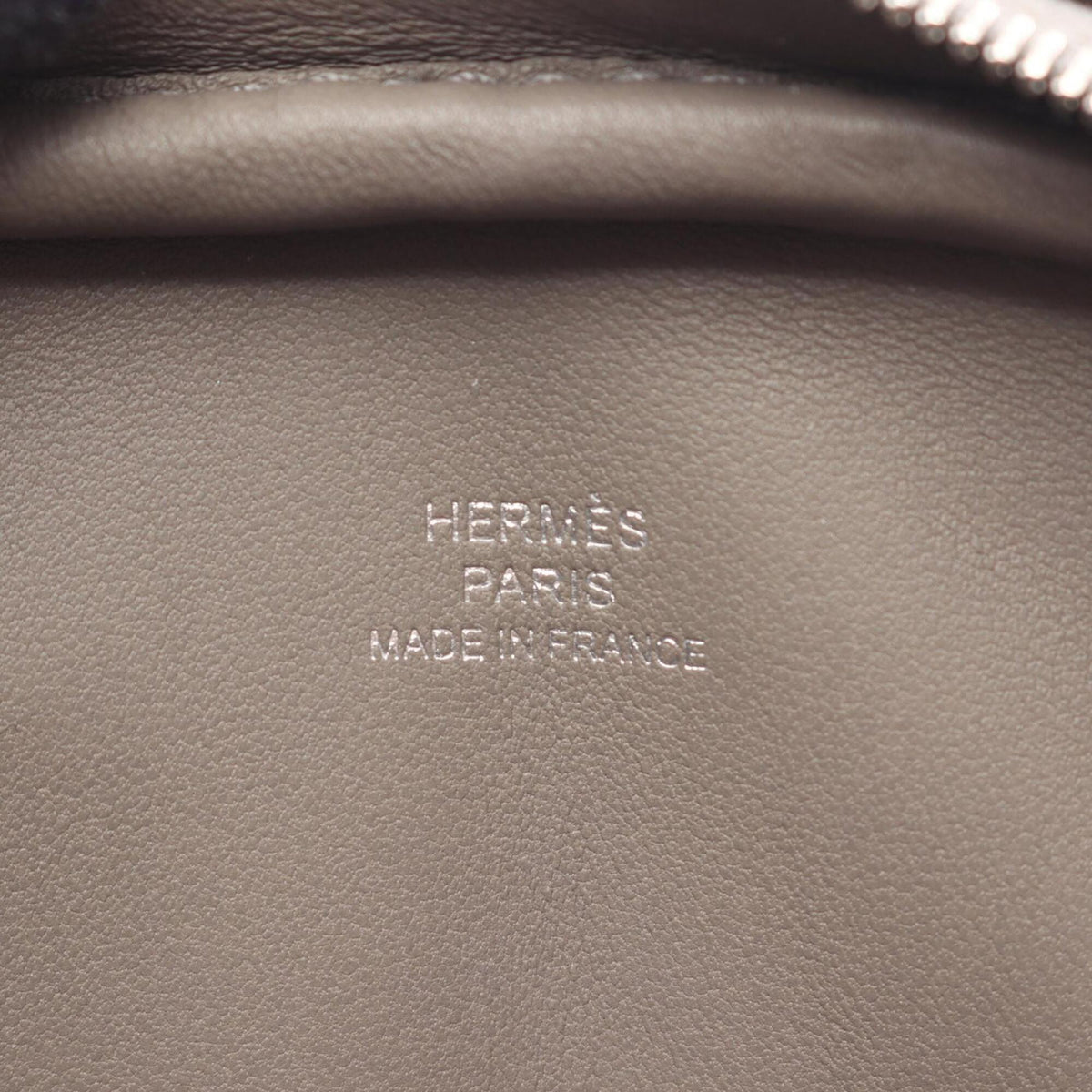HERMES Fanny Pack Handbag Swift Leather Leather