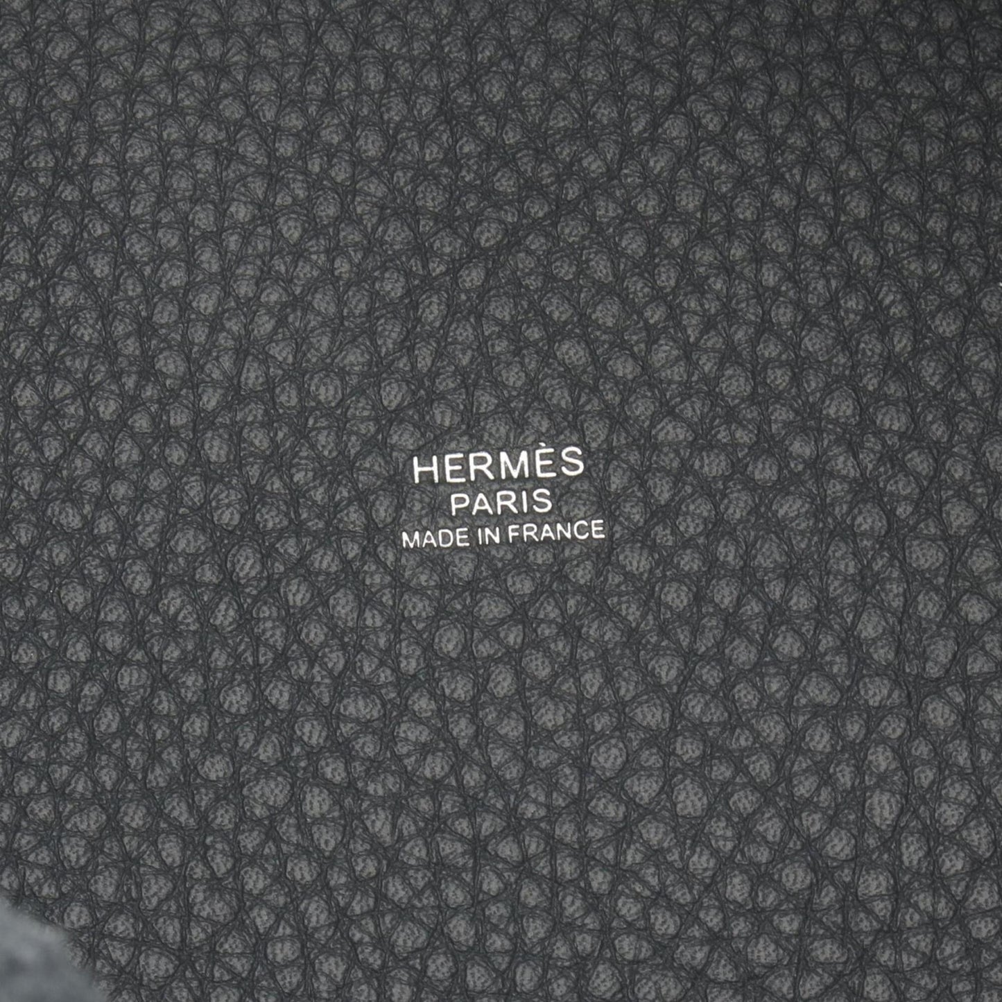 HERMES Handbag Taurillon Clemence Leather