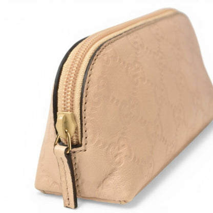 GUCCI Pouch Beige Brown