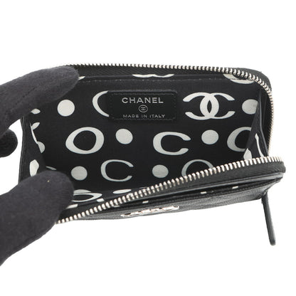 Calfskin Grained Business Case Card Chanel