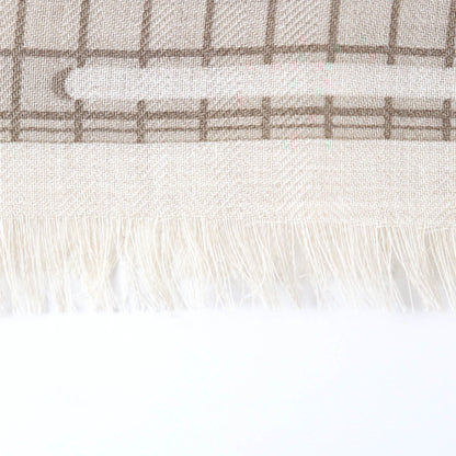 Hermes Stole Cashmere 70% Silk 30%