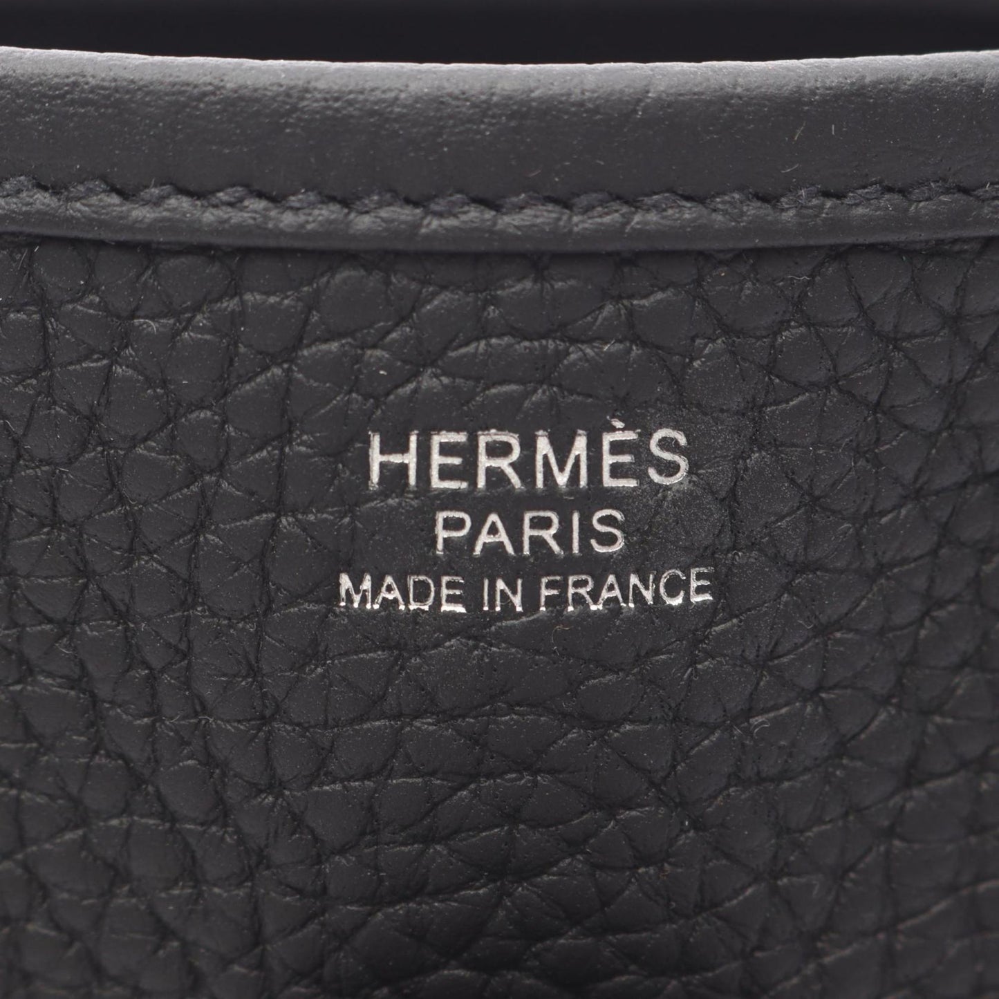 Clemence Leather Shoulder Bag By Hermes
