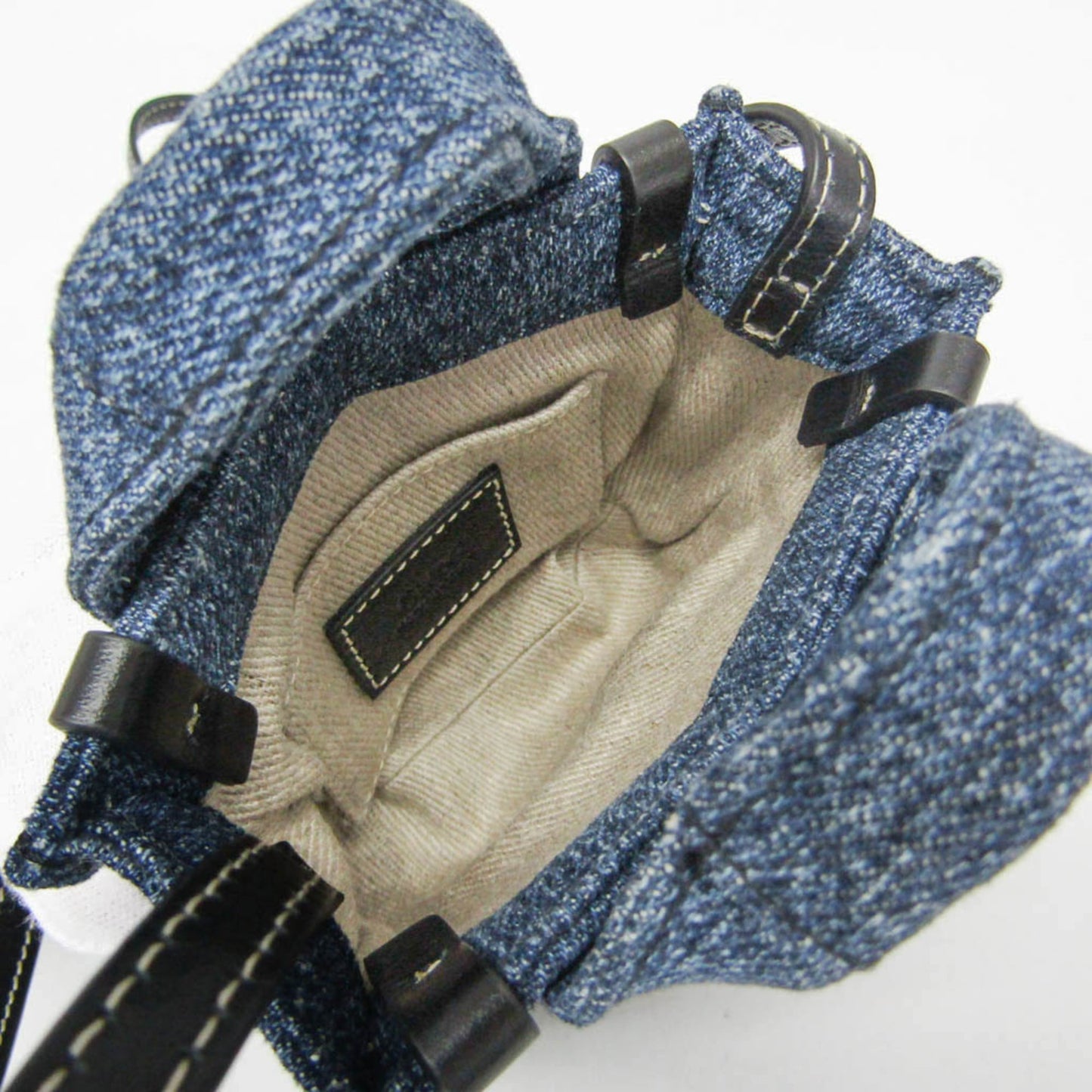 CHLO Handbag Shoulder Bag Denim Leather
