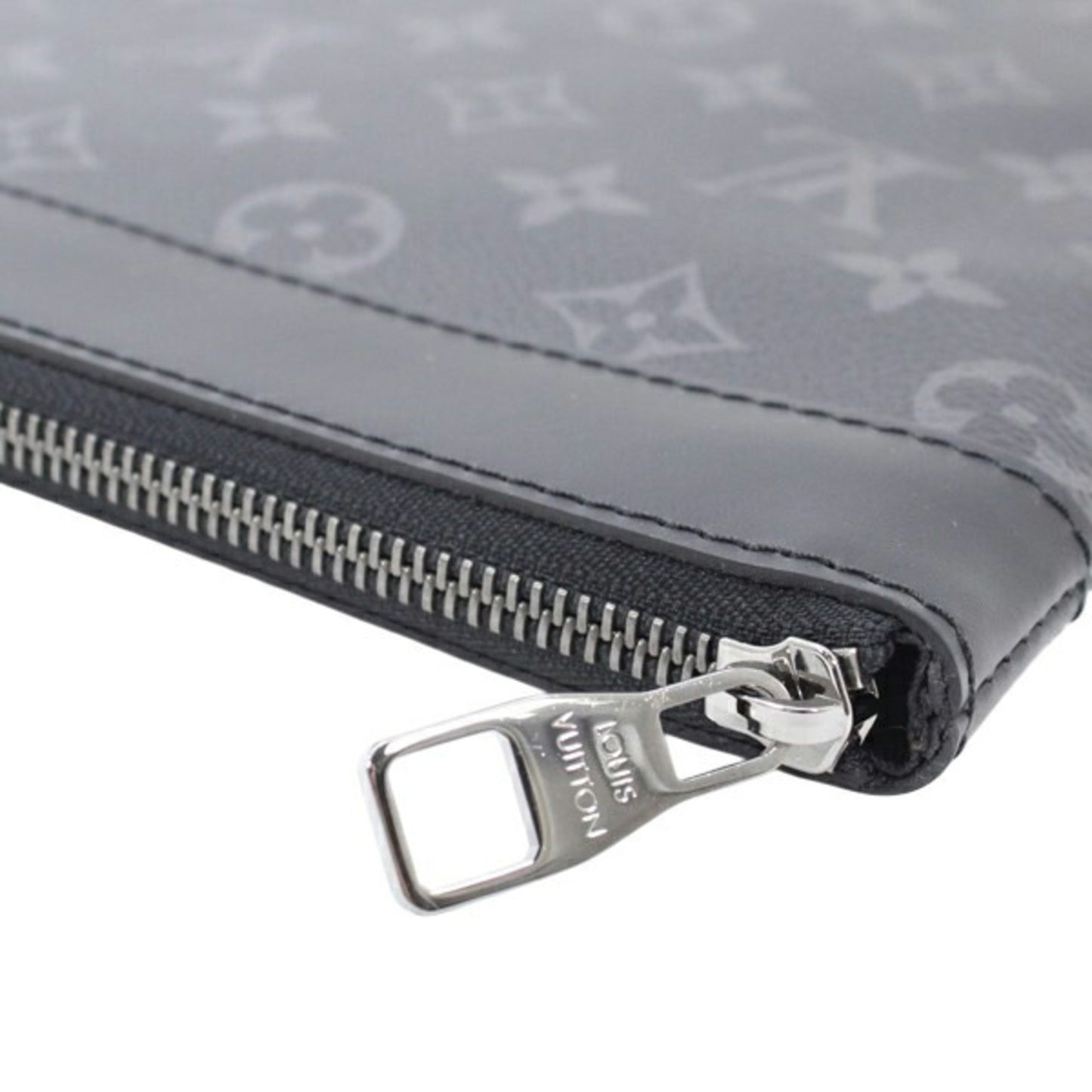 LOUIS VUITTON Clutch Bag Pochette Monogram Eclipse