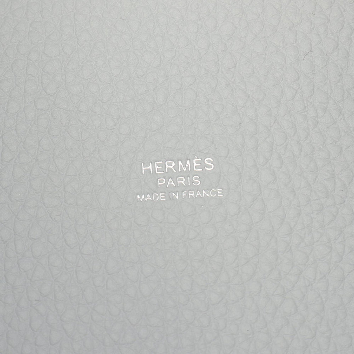 HERMES Handbag Taurillon Clemence Leather
