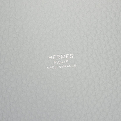 HERMES Handbag Taurillon Clemence Leather