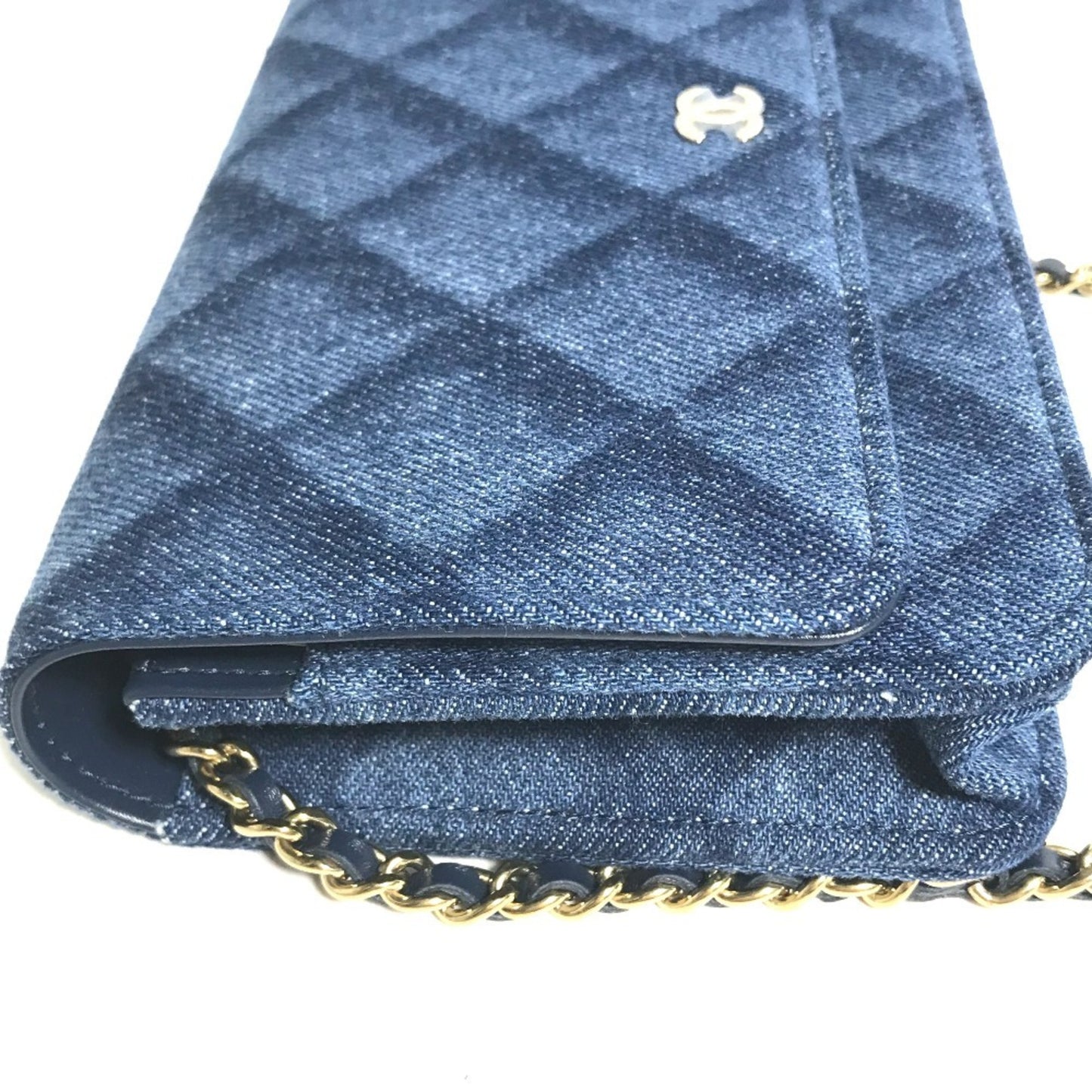 Shoulder bag denim by Chanel