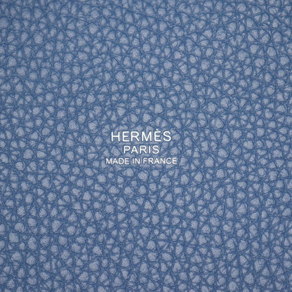 HERMES Handbag Taurillon Clemence Leather