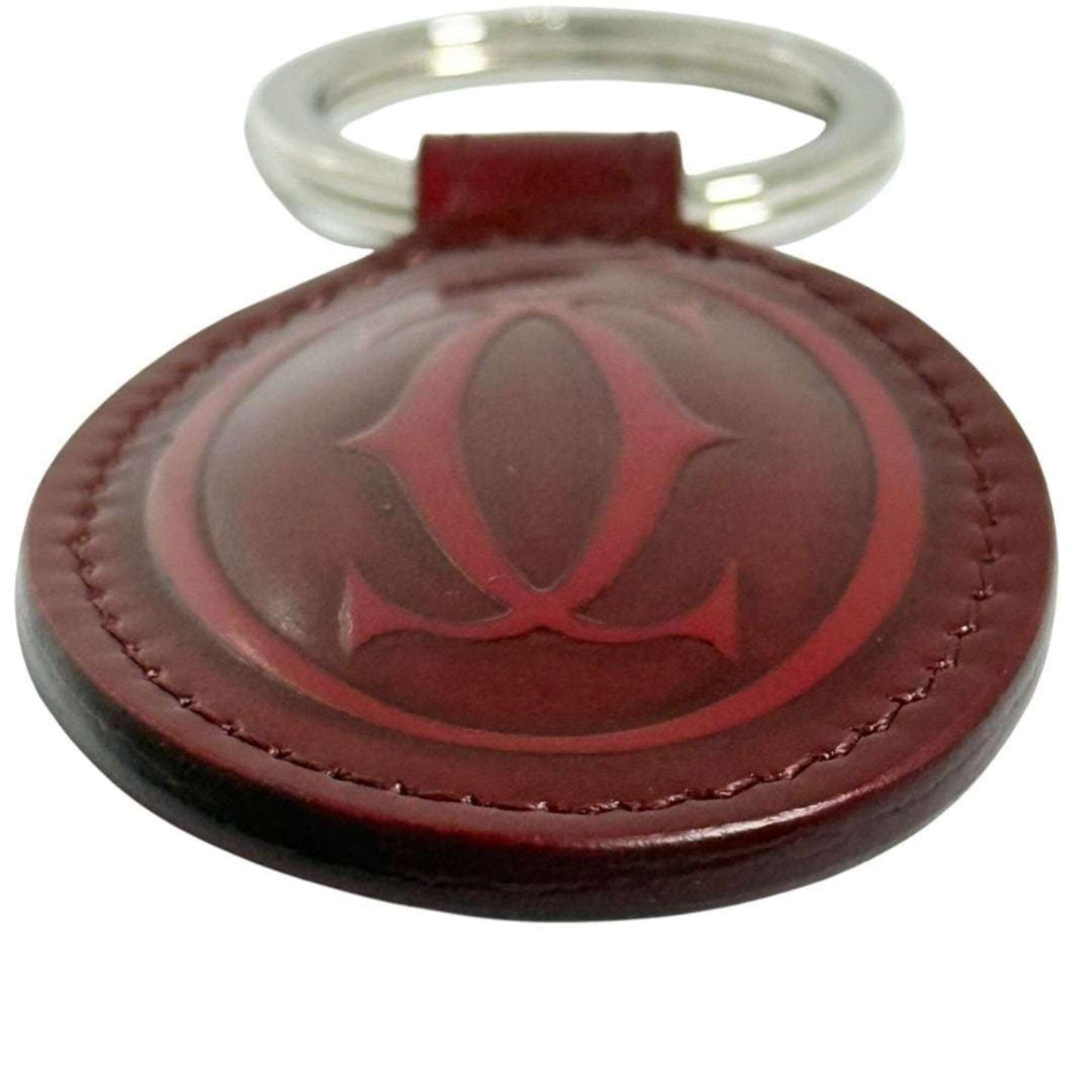 Cartier Keyring Leather Metal
