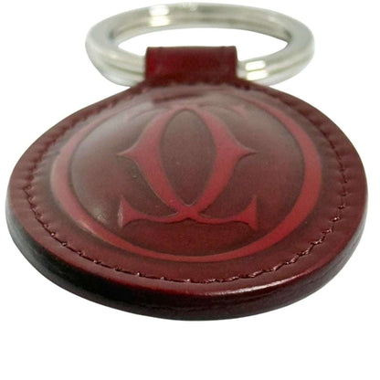 Cartier Keyring Leather Metal