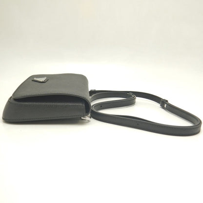 Shoulder Bag Leather By Prada