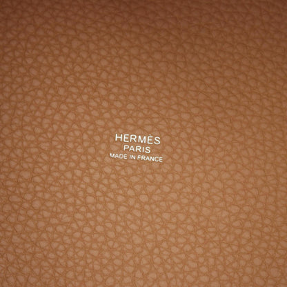 Hermes Handbag Clemence Leather Taurillon
