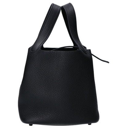 Hermes Handbag Clemence Leather Taurillon