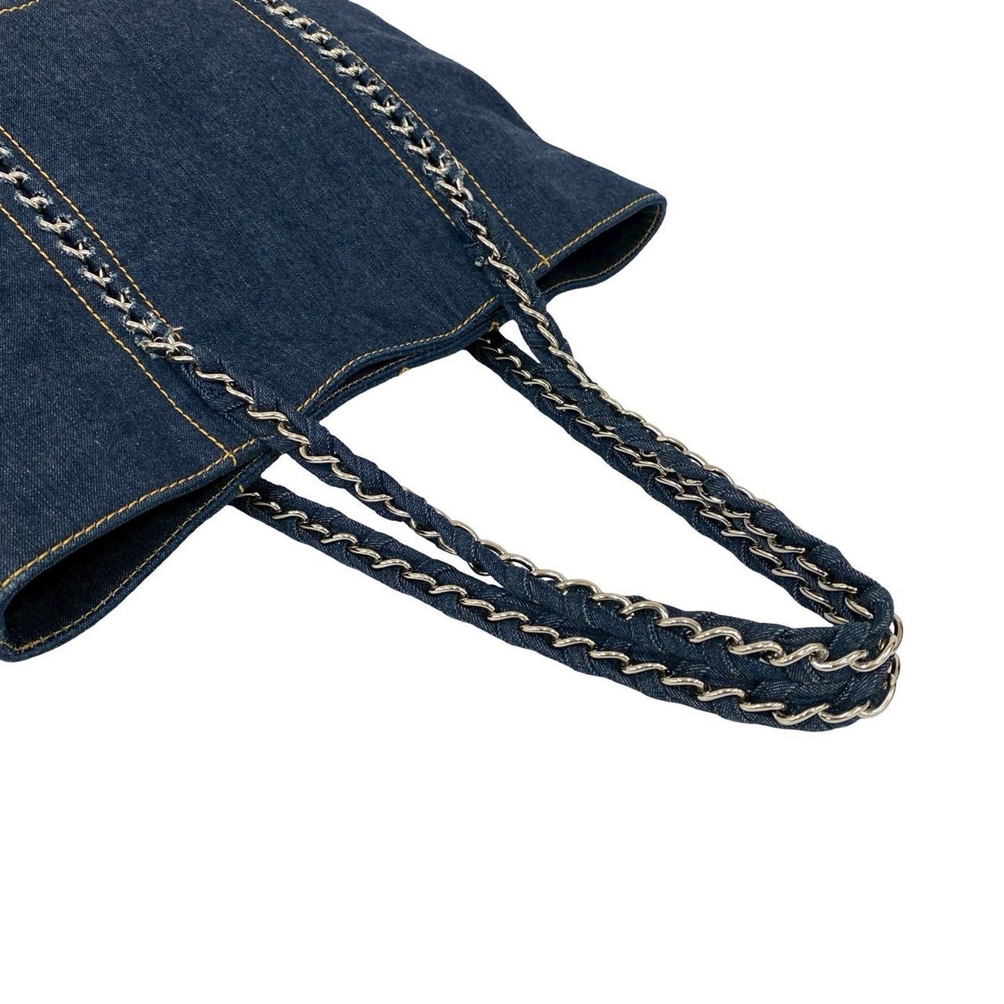 Denim Handbag Tote Bag Shoulder Chanel