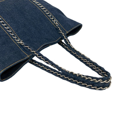 Denim Handbag Tote Bag Shoulder Chanel