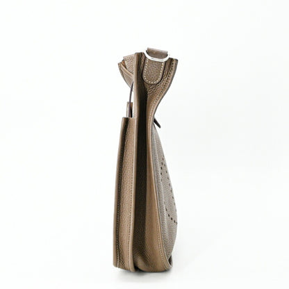 Clemence Leather Shoulder Bag By Hermes