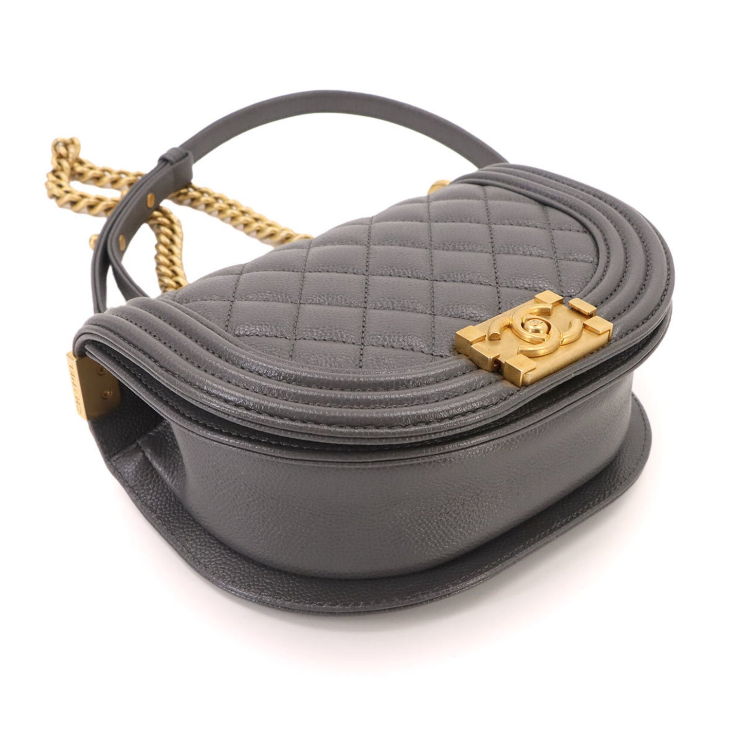 CHANEL Handbag Shoulder Bag Grained Calfskin