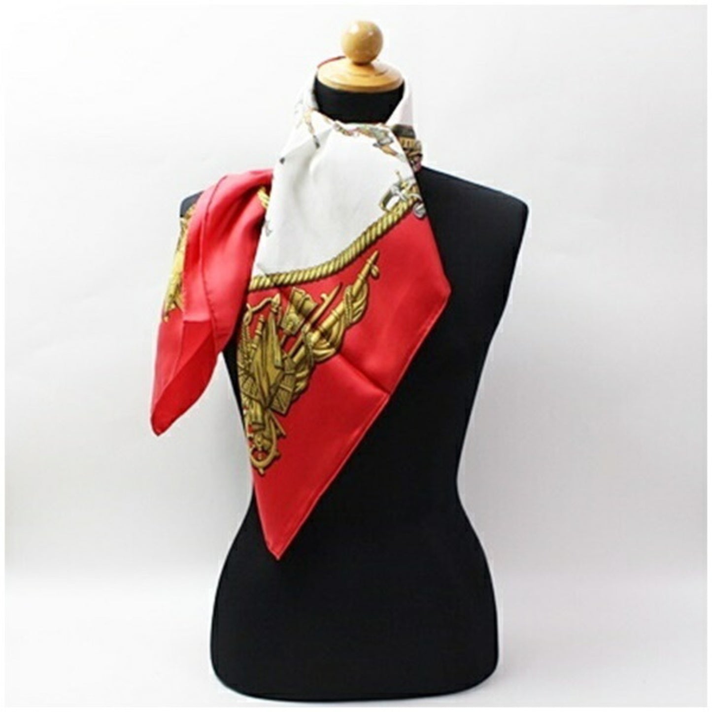 Hermes silk scarf