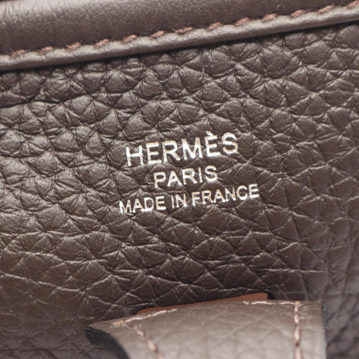 HERMES Handbag Shoulder Bag Taurillon Clemence Leather