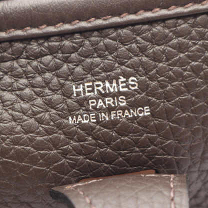 HERMES Handbag Shoulder Bag Taurillon Clemence Leather