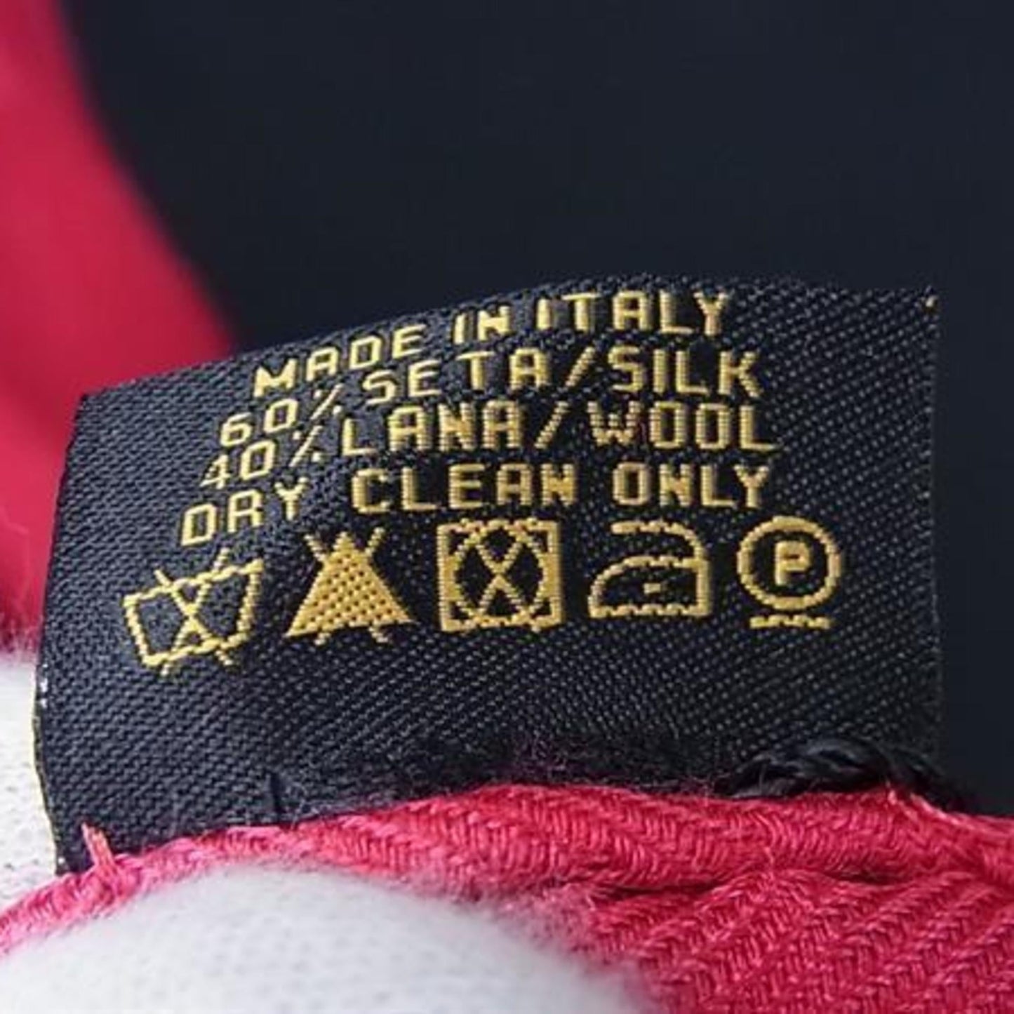 Bvlgari stole silk wool 60% 40%