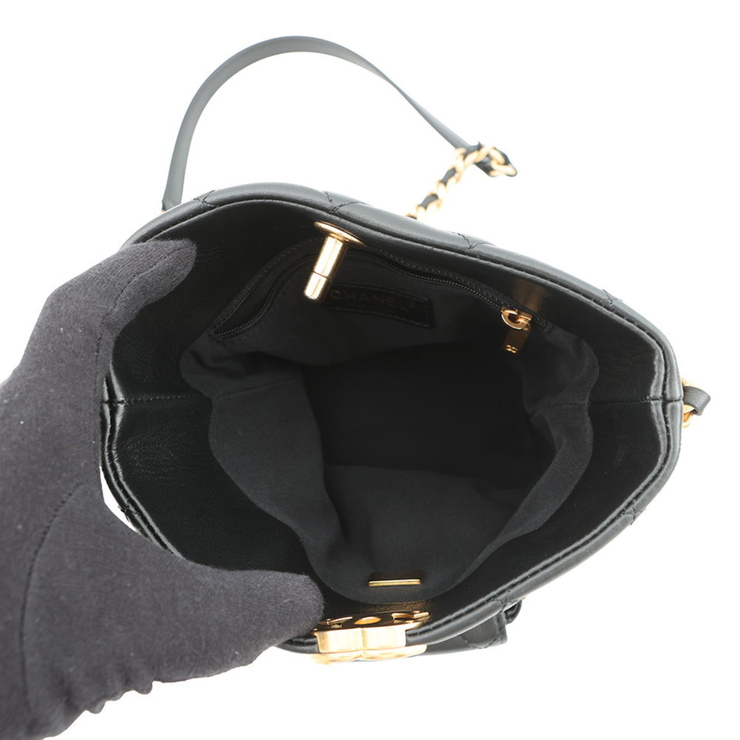 Chanel bag leather shoulder